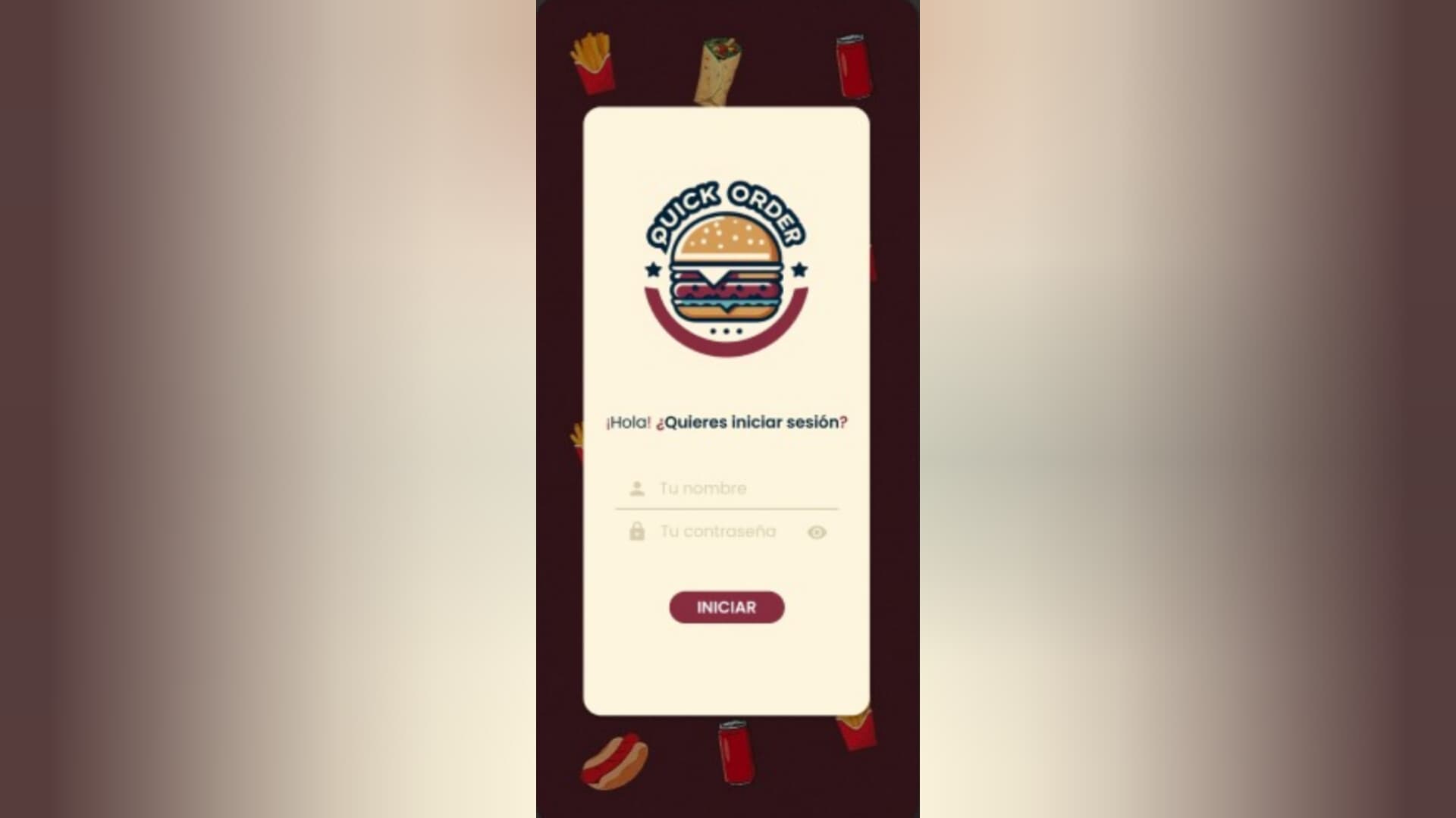 Take Orders App